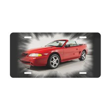 1994 Ford Mustang Svt Cobra Indy Pace Car License Vanity Plate