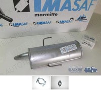 Imasaf ESD Auspuff Endtopf für Citroen / Peugeot Saxo + 106 Ii, EndschalldäMpfer