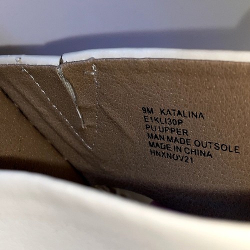 Esprit Katalina Sandals Womens 9 Cream Platform Espadrilles Summer Casual Beach - Picture 6 of 8