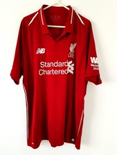 Liverpool Home Shirt 2018. XL. Original NB. Red Adults Football Top Only.