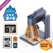 Refurbished LaserPecker LP4 Diode Laser Engraver Cutter Metal/Wood/Acrylic DIY