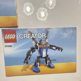 LEGO Creator Thunder Wings 31008 Illustrated Instruction Manual Booklet Multi