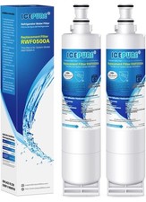 2 PACK Fit For 4396508 4396508P 4396508T Refrigerator Water Filter ICEPURE