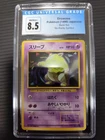 Drewzee Pokemon 1996 Japanese Base Set No raritysymbol CGC8.5 PSA