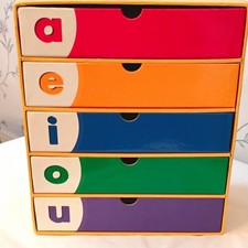 Lakeshore I Can Build Simple Words CVC Kit w/ Word Cards  Letter Pieces Ages 4 