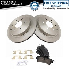 Rear Ceramic Brake Pads & Rotors Fits INFINITI QX56 QX80 Nissan Armada