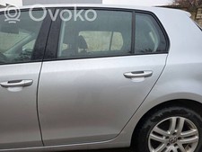 Tur Volkswagen Golf VI 2008 Voll Hintertür hinten links silber farbcode LA7W