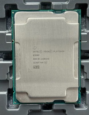 Intel Xeon Platinum 8358P 2.6ghz 32 cores 64 threads lga4189 CPU processor