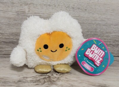 Bum Bumz Breakfast EXCLUSIVE EXTRAZ Fried Egg ENRIQUE 5  Plush BBZ5-#238 ~ NEW