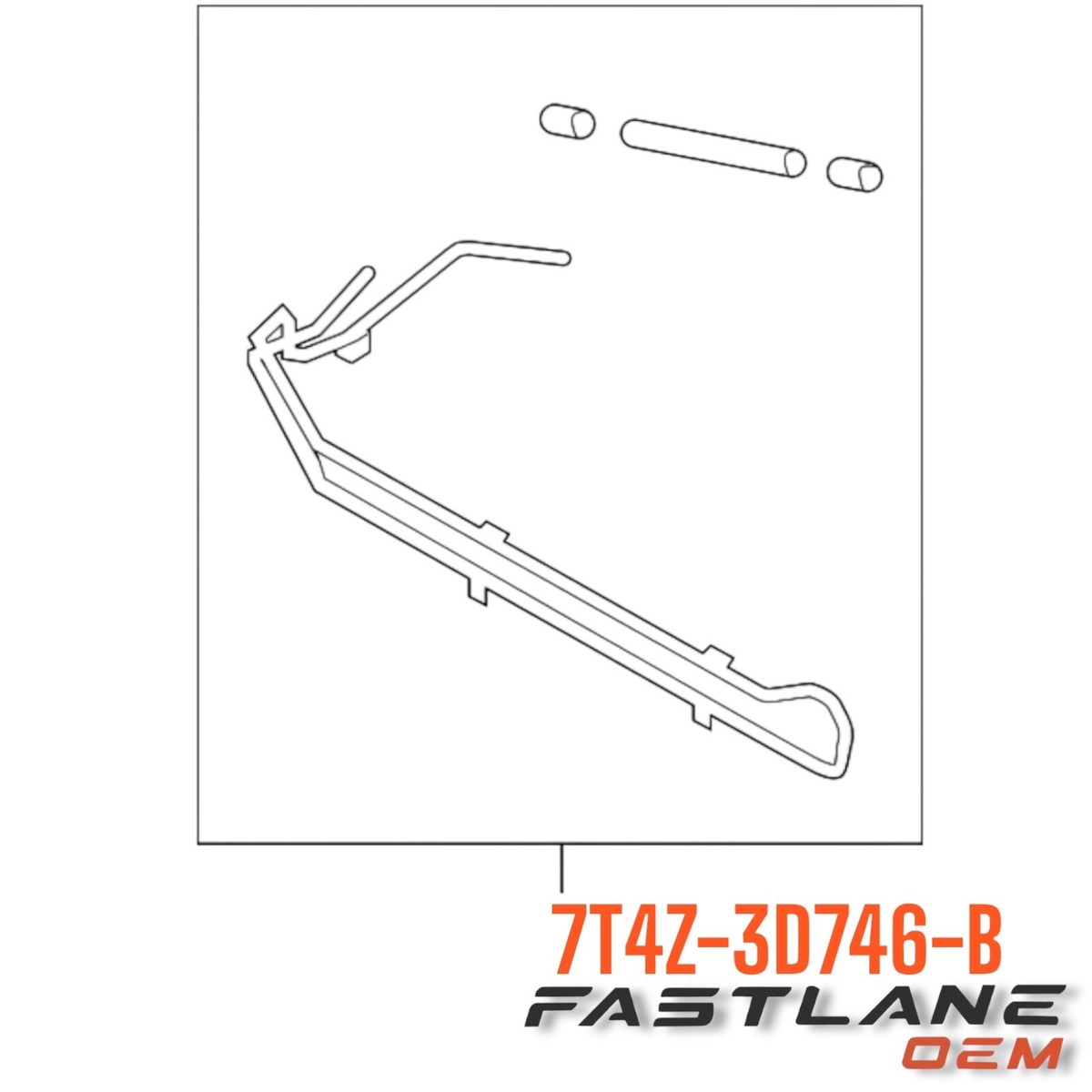 Ford OEM Power Steering-oil Fluid Cooler 7T4Z3D746B for sale