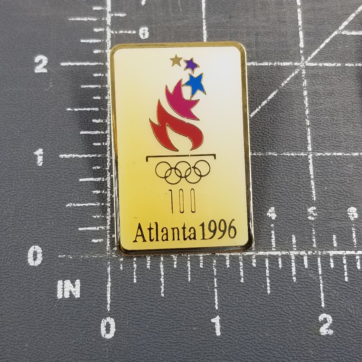 VTG Atlanta 1996 Summer Olympics 100 Year Torch Logo VTG Atlanta 1996 Summer Olympics 100 Year Torch Logo