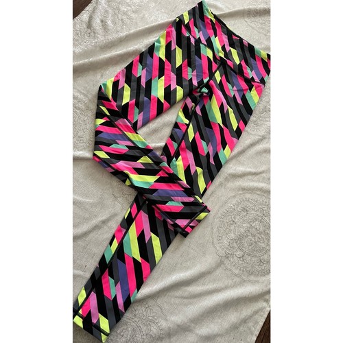 Victoria’s Secret VSX Sport Women's Multi Colored Neon Active Legging S