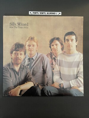 SILLY WIZARD-KISS THE TEARS AWAY-1983 VINYL LP in ORIG SHRINK-SEE DEMO