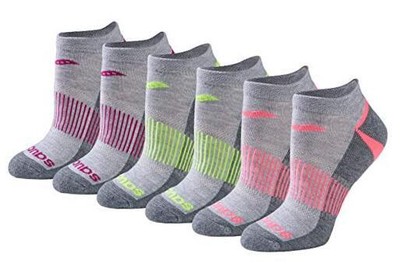  Women's Selective Cushion Performance Shoe Size: 5-10 Grey Assorted (6 Pairs)
