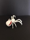 Handmade Hand-painted 3" White Goldenrod Crab Spider Arachnid Figurine Replica — photo 1