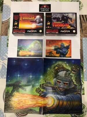 Super Turrican Collection - Strictly Limited Games - SNES US - NEUF Scellé