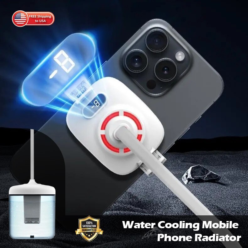 High-Performance Silent Water Cooling Radiator for Gaming Phones
