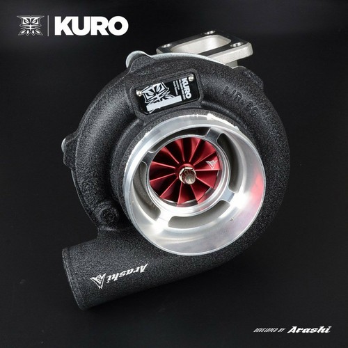 KURO 4" GTX3071R Ceramic Dual Ball Bearing Turbo w/ A/R 0.82 T3 Inlet V-band Out - Picture 2 of 5