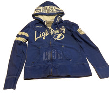 NHL women's Hoodie Tampa Bay Lightning Large Old Time Hockey Newbury Vintage