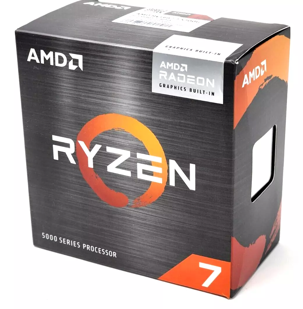 AMD RYZEN 7 5700G 8-Core 16-Thread (Max Boost 4.6 GHz) - 100