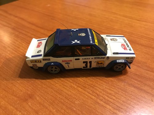 FIAT 131 ABARTH RALLYE Monte Carlo 1979 SALVADOR SERVIA-ALEX BRUSTENGA 1:43 KIT - Imagen 4 de 5