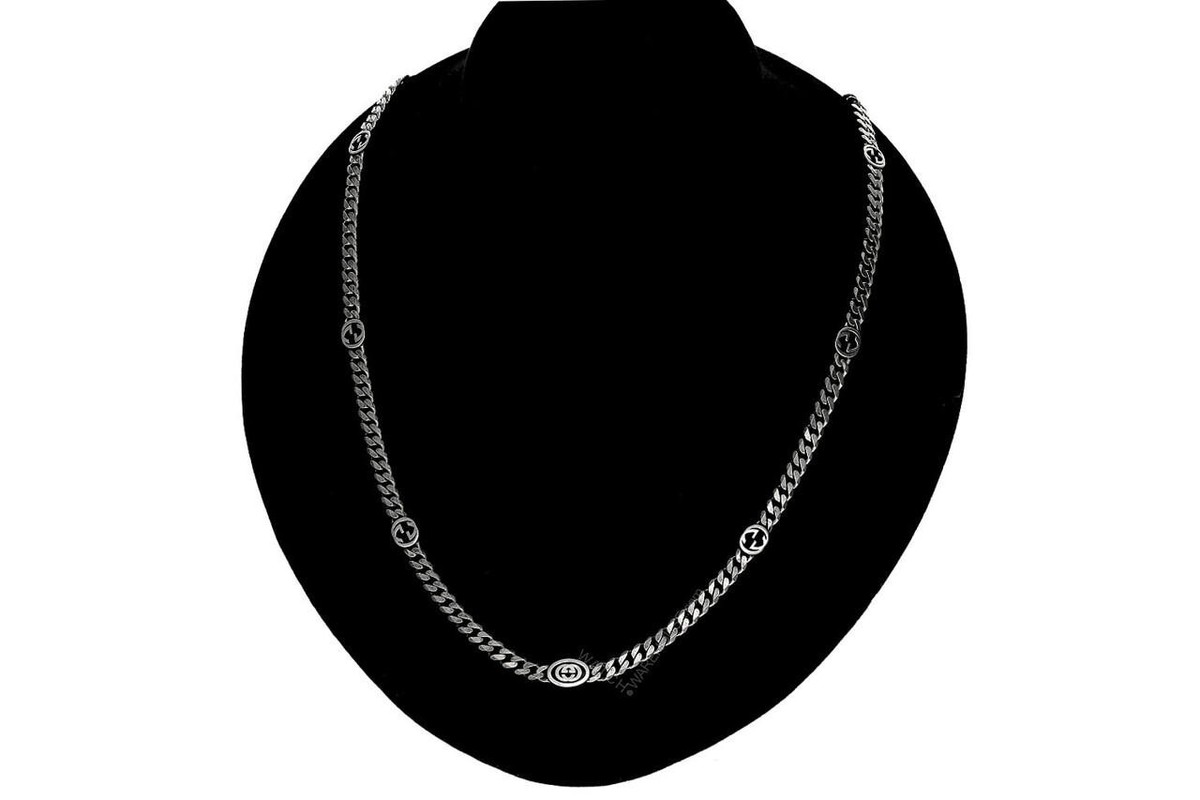 グッチ　678661　シルバー 楽天市場】GUCCI グッチ ネックレス 678661 J8410 メンズ