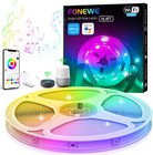 New ListingRGB Wifi LED Strip Lights 16.4FT LED Lights for Bedroom RGB Music Sync Color Cha