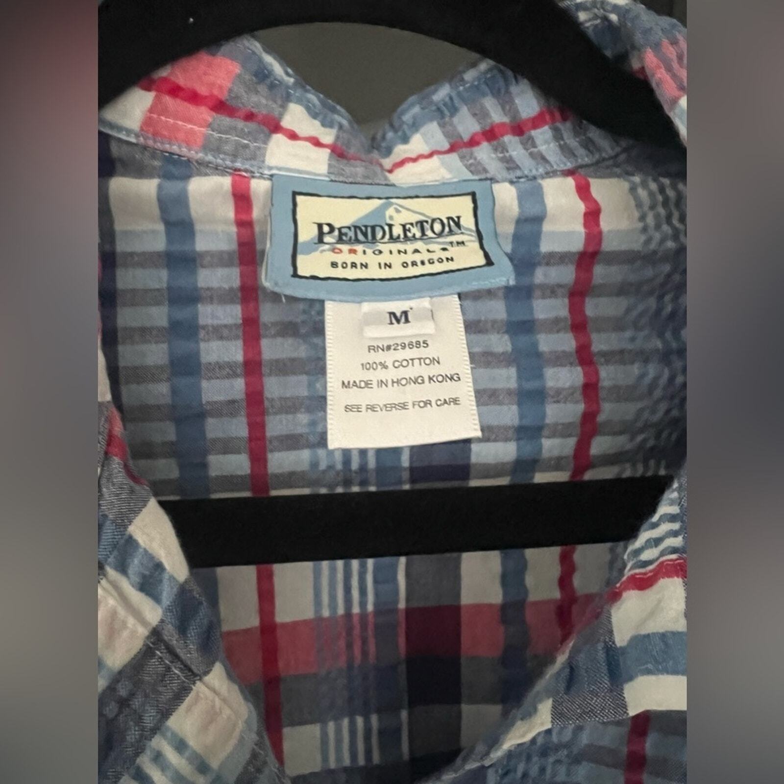 Pendleton Plaid Button Down - image 3