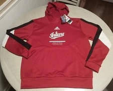 Indiana Hoosiers Adidas Team Issued Hoodie Large