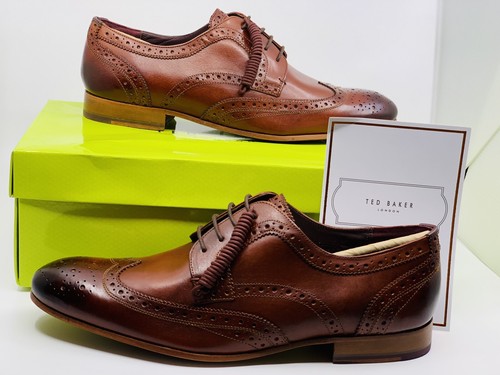 Ted Baker London Gryene Leather Wingtip Derby Tan at HauteLook