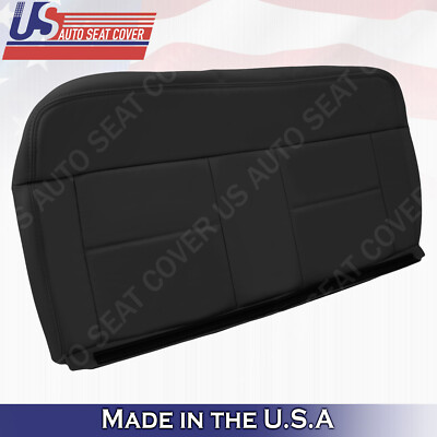 Soillar Driver Bottom Seat Cover For 2004-2008 Ford F150 – Black Synthetic Leather Replacement