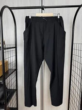 Pas de Calais Avant Garde black big pockets pants