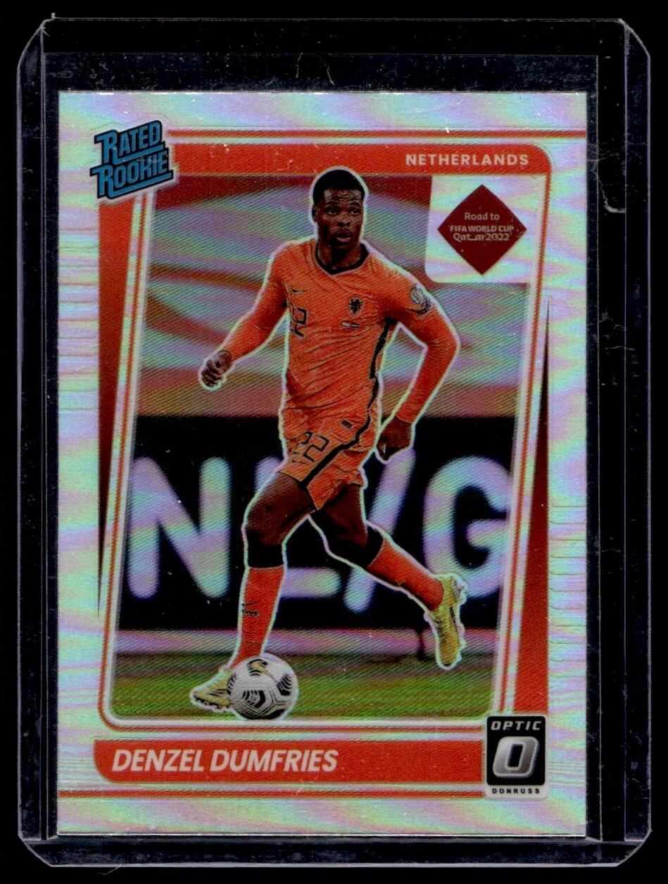 2021 Donruss Optic Holo Denzel Dumfries Rookie #178