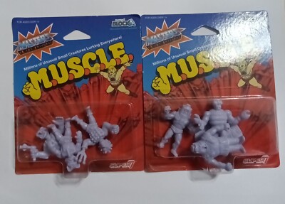 NEW 3pc  M.U.S.C.L.E. - Masters of the Universe - Exclusive Color Variant X Two