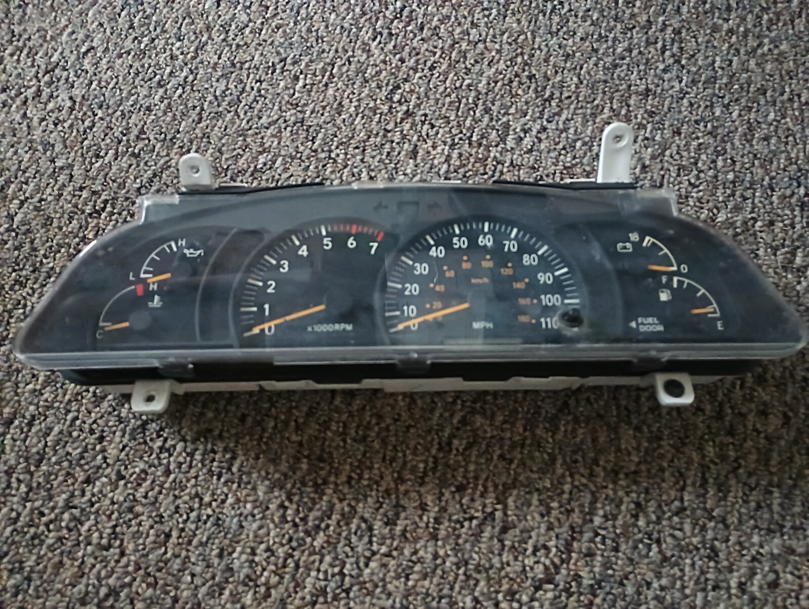 2002 Toyota Tundra Instrument Cluster Speedometer Manual Transmission