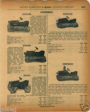 1920 PAPER AD Pedal Cars Cleveland Riverside Buckeye Edgewater Donnybrook Crown