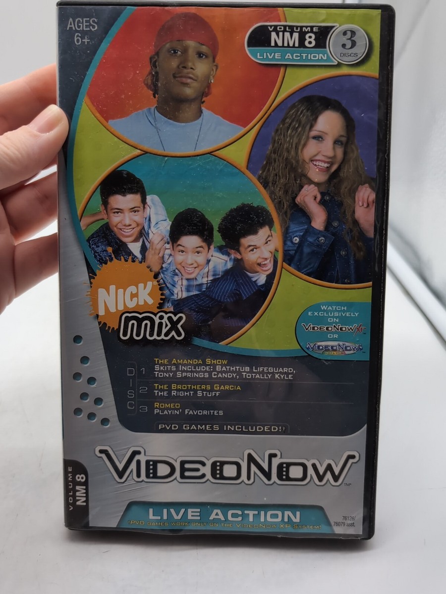 Video Now Nick Mix 3 Disc Amanda Show/ Brothers Garcia/Romeo Vol