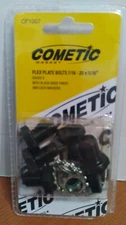 COMETIC FLEXPLATE BOLTS 7/16 - 20 X 11/16",GRADE 8 WITH BLACK OXIDE FINISH 