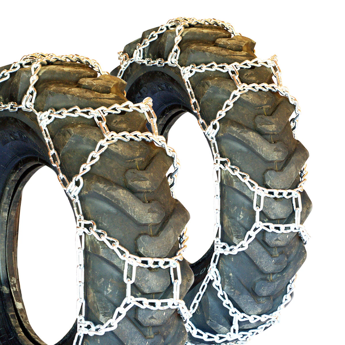 Titan H Pattern Tractor Link Tire Chains Snow Ice Mud 10mm 12 16.5