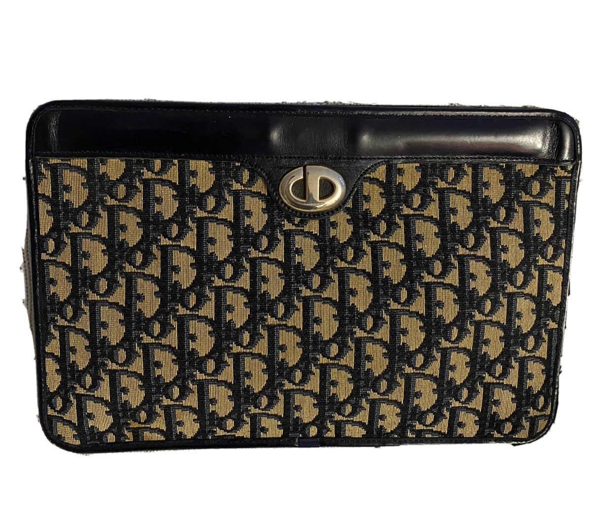 Dior Monogramme Oblique Vintage Clutch For Sale at 1stDibs #12 Dior Monogramme Oblique Vintage Clutch For Sale at 1stDibs