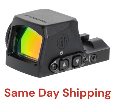 Sig Sauer ROMEO-X Pro Footprint Open Reflex Red Dot Sight 1x24mm