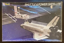 Revell Shuttle & Power Satellite model kit, 1:144 scale, Factory Sealed