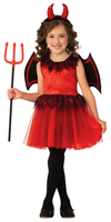 Rubies MäDchen Little Devil KostüM Teufel Halloween Fancy Dress Deluxe Rot