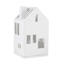 RäDer Lichthaus Wohnhaus Mini Windlicht Teelichthalter Porzellan Teelicht Deko