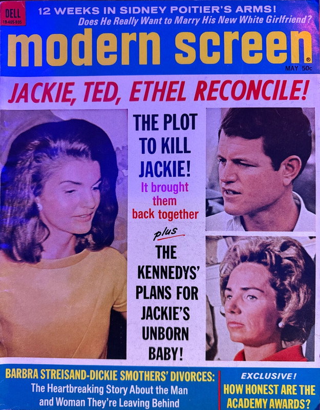 Modern Screen magazine 5/69  The Kennedys, Patty Duke, Paul McCartney