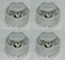 4 Cap Deal Pacer 89-9184hm 89-9184p Chrome Wheel Rim Snap In Center Caps