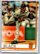 2019 Topps #333 Ray Black     San Francisco Giants Rookie