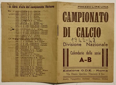 CAMPIONATO DI CALCIO DIVISIONE NAZIONALE CALENDARIO