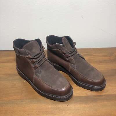 La Canadienne Women Ankle Lace Up Boots Brown Suede Leather Made In Canada  Sz 7B | eBay