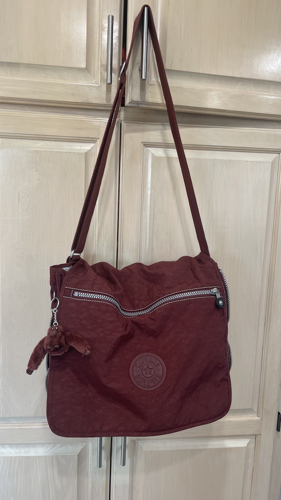 Kipling Messenger Bag Expandable Laptop Book Bag Cro… Gem